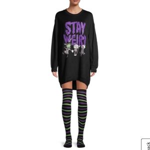 Nightmare Before Christmas Sleep Shirt & Socks